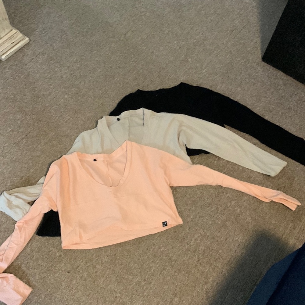 Crop top long sleeve GymShark top